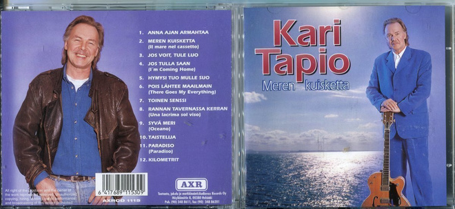 KARI TAPIO . CD-LEVY . MEREN KUISKETTA
