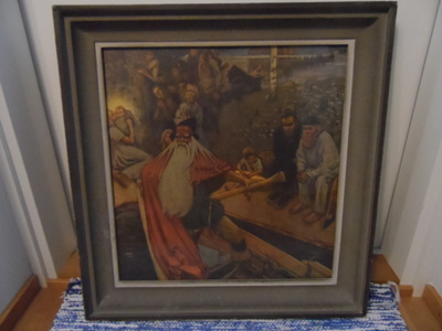 AKSELI GALLEN GALLELA VÄINÄMÖISEN LÄHTÖ 60 X 63 CM