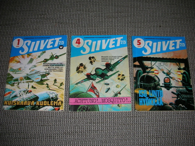 Siivet 1976 1,4,5,7,8,11 ja 12