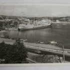 Uddevalla, näkymä telakalle, mv valokuvapk, p. 1955 Suomeen - pikkukuva 1