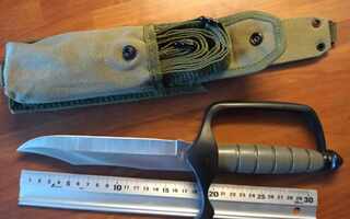 Veitsi Spirit I Mustang Trench Bowie Knife Puukko