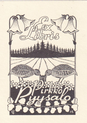 Ex Libris, Pirkko Pyysalo , b431
