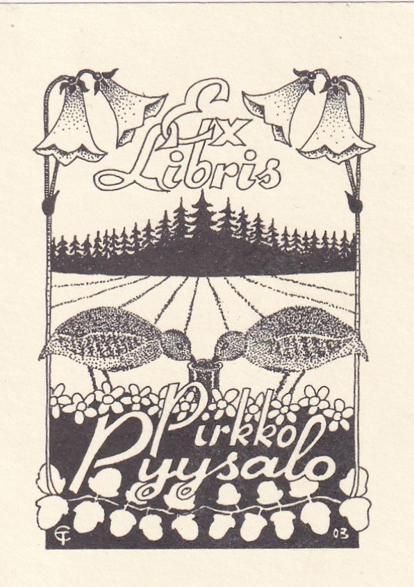 Ex Libris, Pirkko Pyysalo , b431
