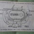 Olympialaiset Helsinki 1952 Pääsylippu - pikkukuva 2
