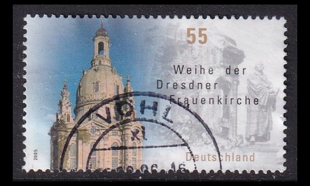 Saksa 2491 o Dresdenin Frauenkirchen vihkiminen (2005)