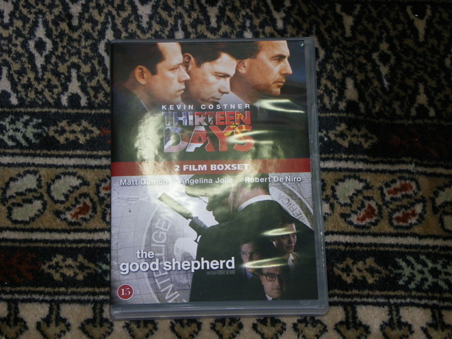 Kolmetoista päivää ja The good shepherd DVD