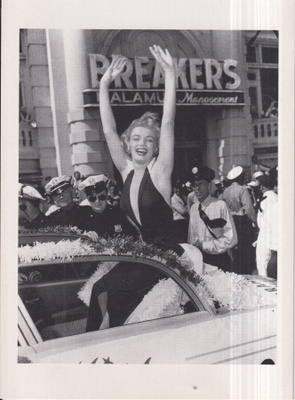 Marilyn Monroe. 1952 Miss America Parade. ,  e203