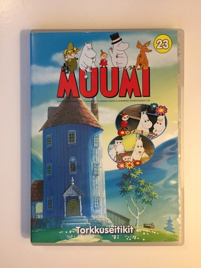 Muumi 23 - Torkkuseitikit (DVD) Puhuttu Suomeksi