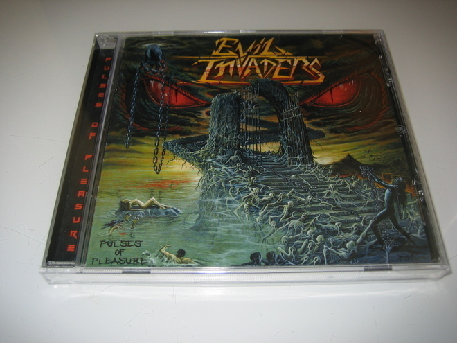 Evil Invaders - Pulses Of Pleasure (CD, Uusi)