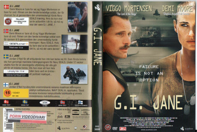 G.I.Jane (2 270) K -FI- DVD nordic, demi moore 1997