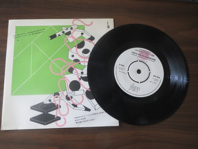 Ian Dury and The Blockheads: Hit Me With Your... vinyylising