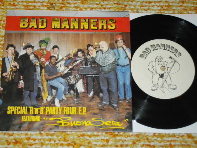 7" BAD MANNERS - Special RnB Party Four E.P. - single ska EX