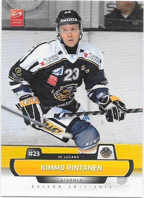 2011-12 Swiss NLA #199 Kimmo Rintanen Lugano TPS
