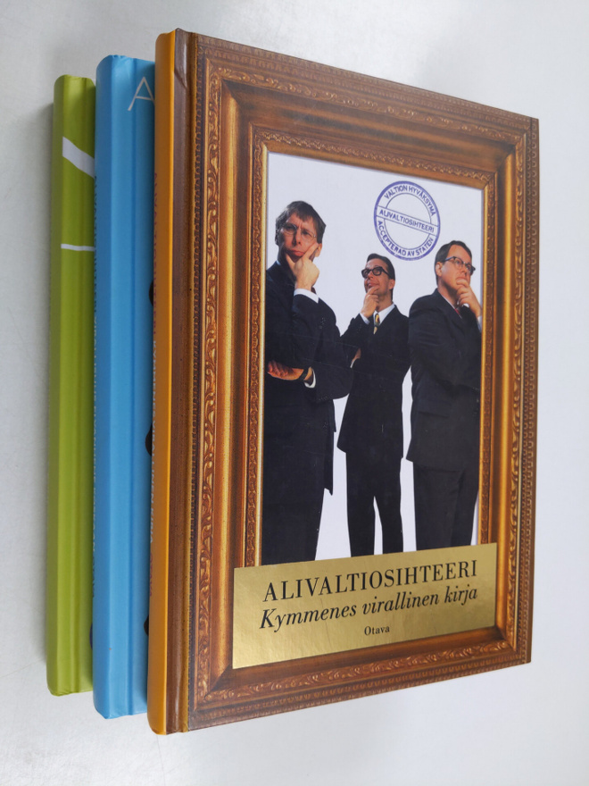 Simo Frangen ym. : Alivaltiosihteeri-paketti (3 kirjaa) :...