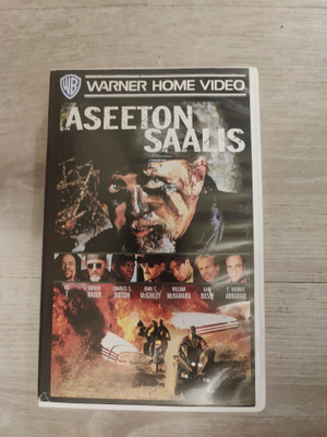 Aseeton saalis VHS Rutger Hauer Ice T