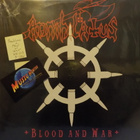 ANNIHILATUS - BLOOD AND WAR - FIN 2003 M-/EX LP - pikkukuva 1