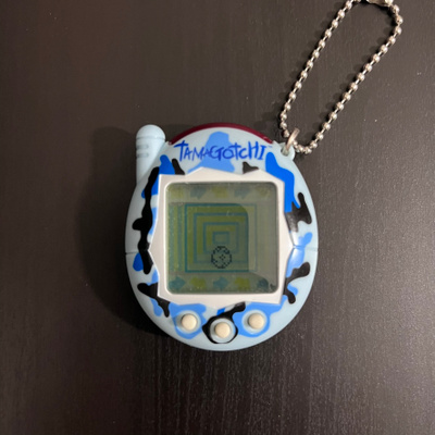 Tamagotchi Connection v3 English Blue Camo/Camouflage 2004