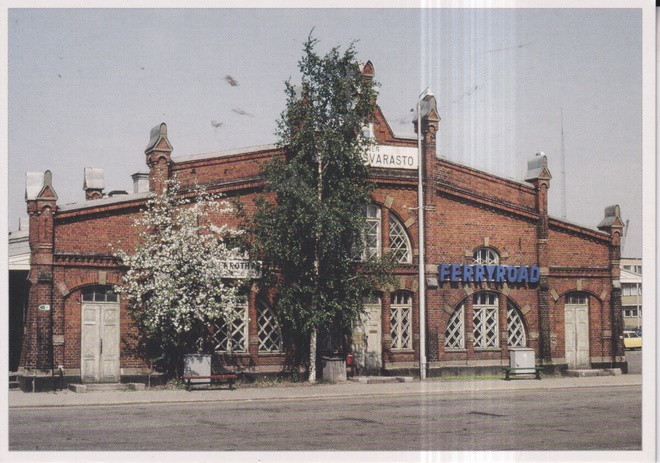 Turku, Satama-alue, tiiliarkkitehtuuria.,  e162