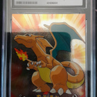 Charizard topps silver foil cgc 8,5 - pikkukuva 1