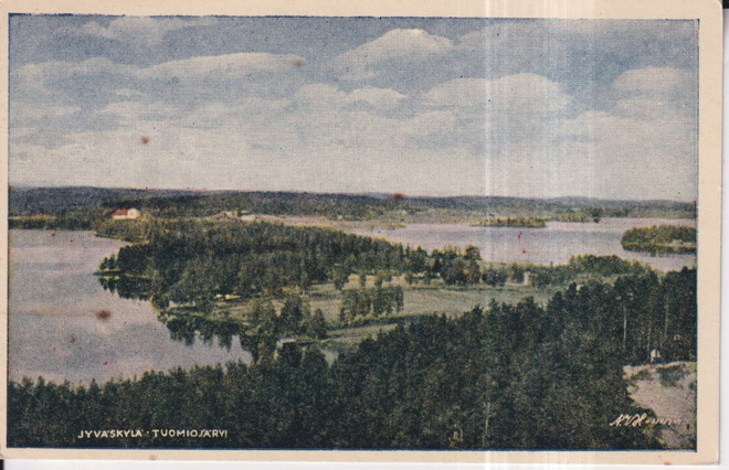 Jyväskylä. Tuomiojärvi A. V. Heikkinen  ,e115