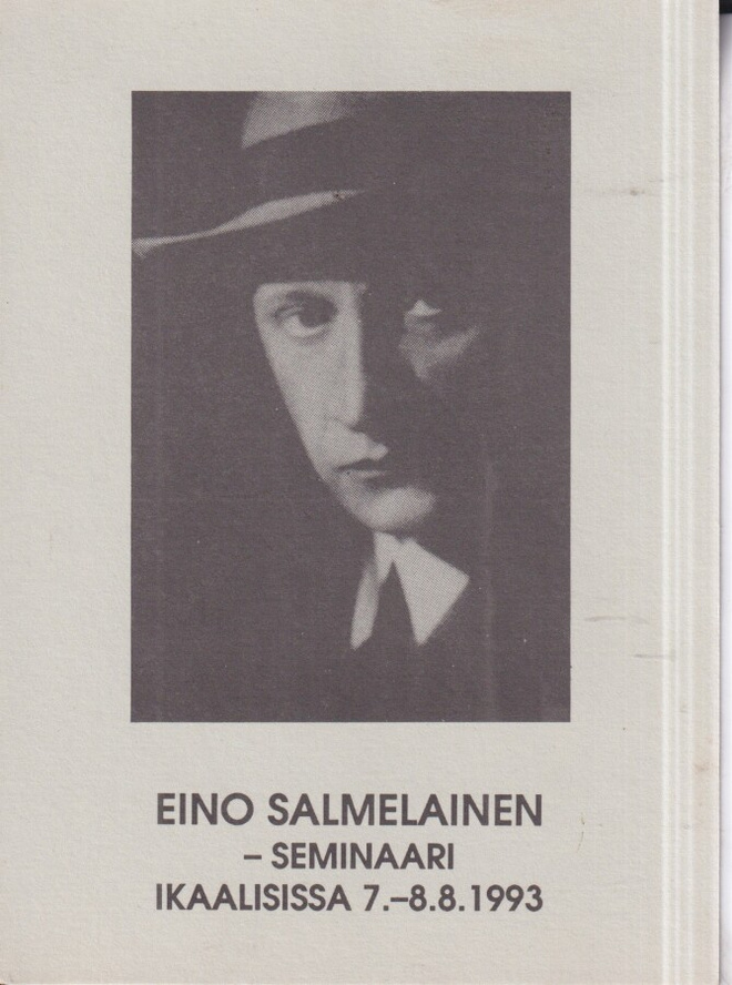 Eino Salmelainen - seminaari. Ikaalinen 1993.   e177
