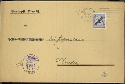 Saksa Mi Dienst 102 kirje