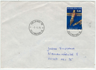 1976 Eurooppa loistoleimainen kirje