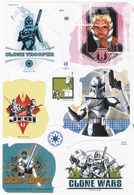 MLP 2171 STAR WARS Kiiltokuva-arkki a