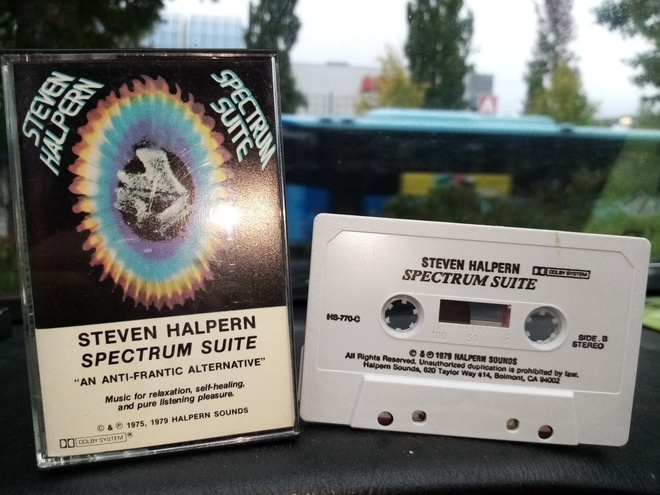 C-KASETTI :  STEVE HALPERN : SPECTRUM SUITE ( SIS POSTIKULU