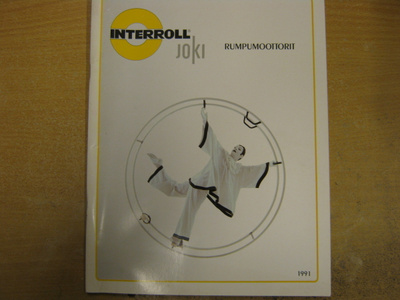tuoteluettelo Interroll Joki rumpumoottorit 1991