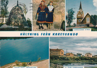 KIRKKOKORTTI - KARESUVANNON KIRKKO - 1