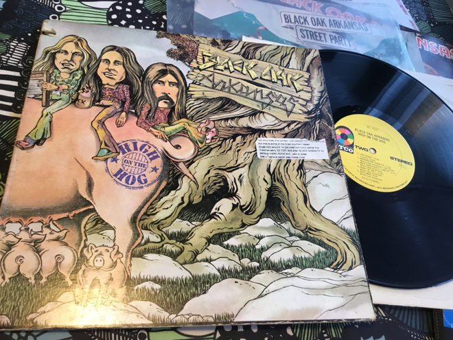 Black Oak Arkansas High on The hog Lp 1973
