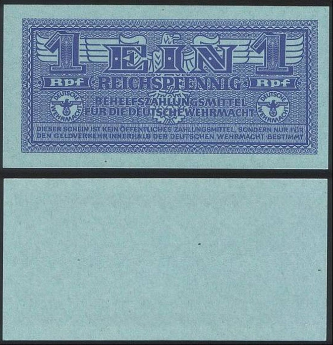 GERMANY 1 REICHSPFENNING ND P-M32 UNC (K21-60)