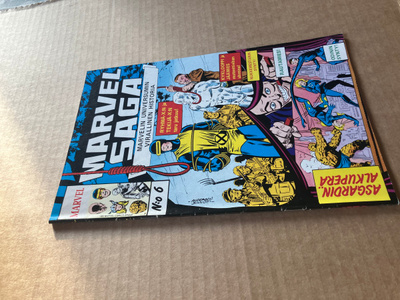 MARVEL SAGA 6/1990 HYVÄ