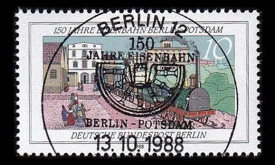 Berlin 822 o Berlin-Potsdam rautatie 150v EPL (1988)