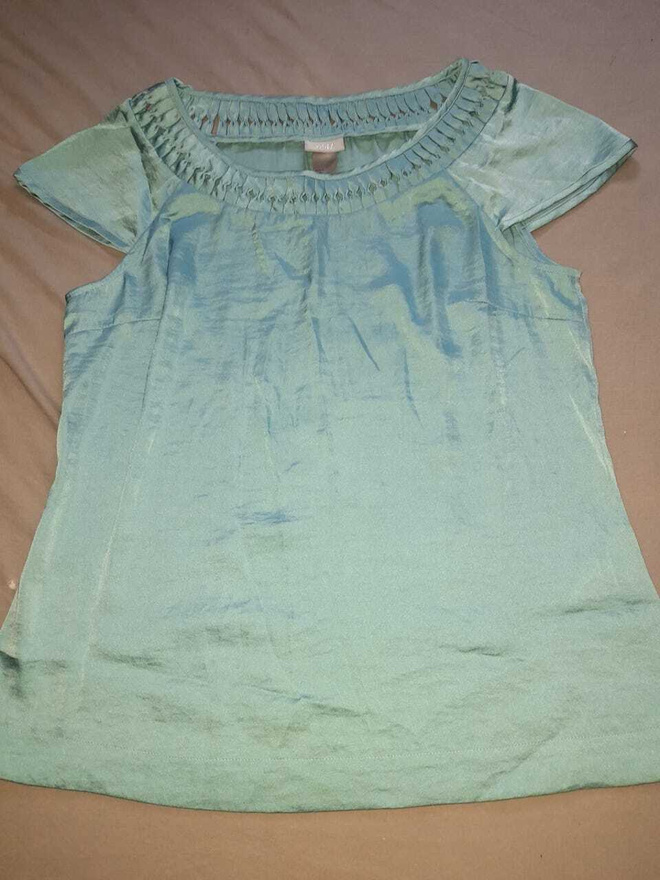 Upea satiini t-paita koko 38