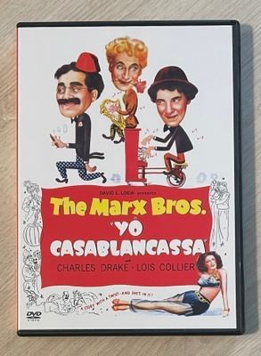 Yö Casablancassa (1946) Marx-veljesten -elokuva