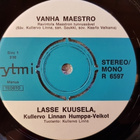 Lasse Kuusela - Vanha Maestro/ Kultainen Nuoruus 7" single - pikkukuva 3