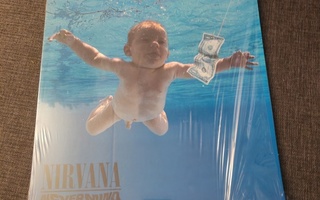 Nirvana Nevermind LP-Levy. Lähtöhinta 0e!!!