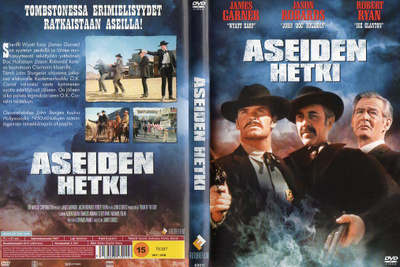 Aseiden Hetki (86 494) UUSI -FI- DVD slipcase, james gardne