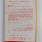 Kenneth Little : West African urbanization : a study of v... - pikkukuva 2