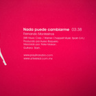 Paulina Rubio - Nada Puede Cambiarme CDS - pikkukuva 3