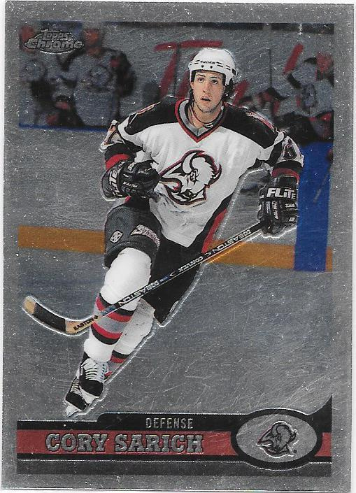 1999-00 Topps Chrome #46 Cory Sarich Buffalo Sabres