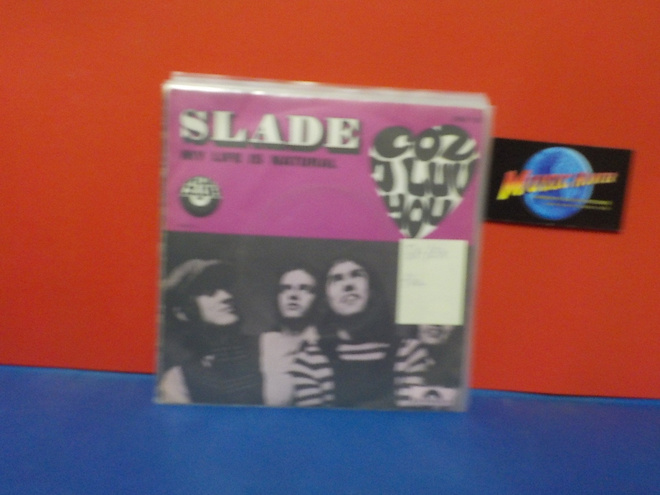 SLADE - MY LIFE IS NATURAL EX-/EX FRA 7"