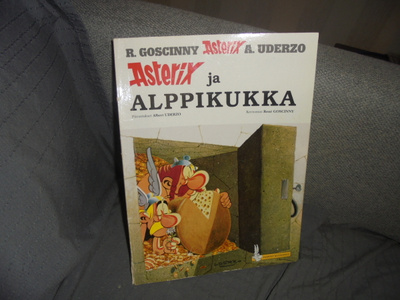 Sarjakuva albumi. Asterix ja Alppikukka