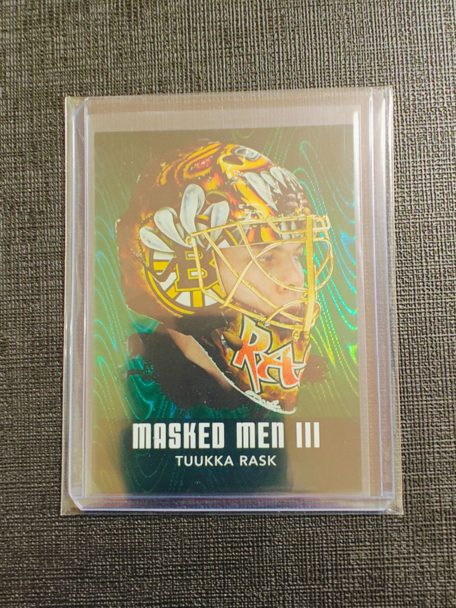Tuukka Rask - 10-11 ITG BTP Masked Men III Emerald /340