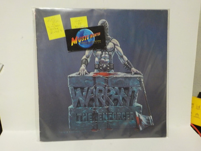 WARRANT - THE ENFORCER EX/EX- SAKSA 1985 LP