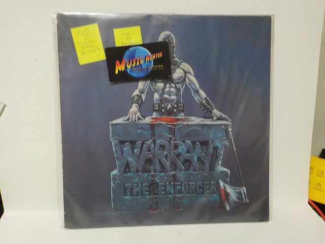 WARRANT - THE ENFORCER EX/EX- SAKSA 1985 LP