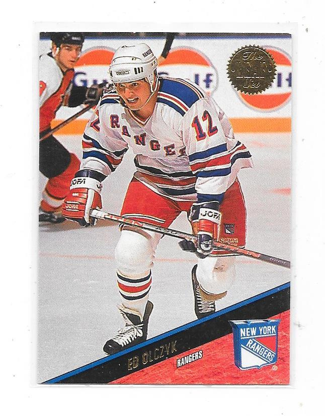 1993-94 LEAF #90 Ed Olczyk  New York Rangers
