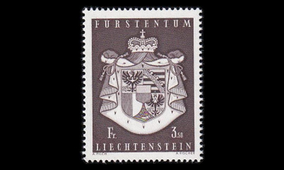 Liechtenstein 506 ** Kansallisvaakuna (1969)